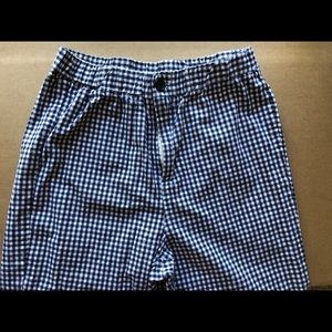 Brandy Melville Checkered Blue Pants